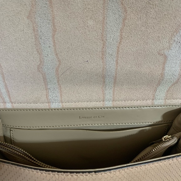 Louise et Cie Sonye Large Tote Bag Textured Pink $298 - Picture 8 of 12